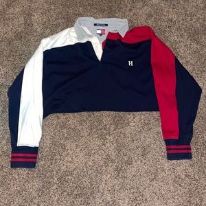 Tommy Hilfiger long sleeve polo, large